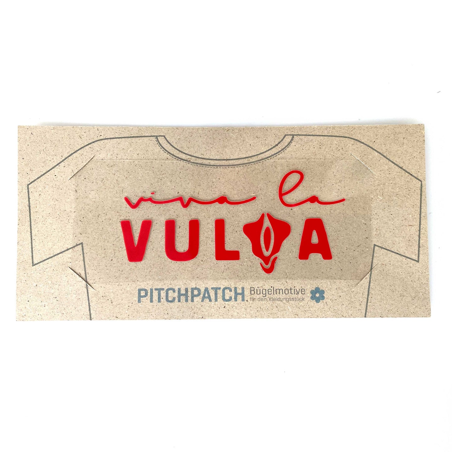 PITCHPATCH Card, Viva la Vulva rot